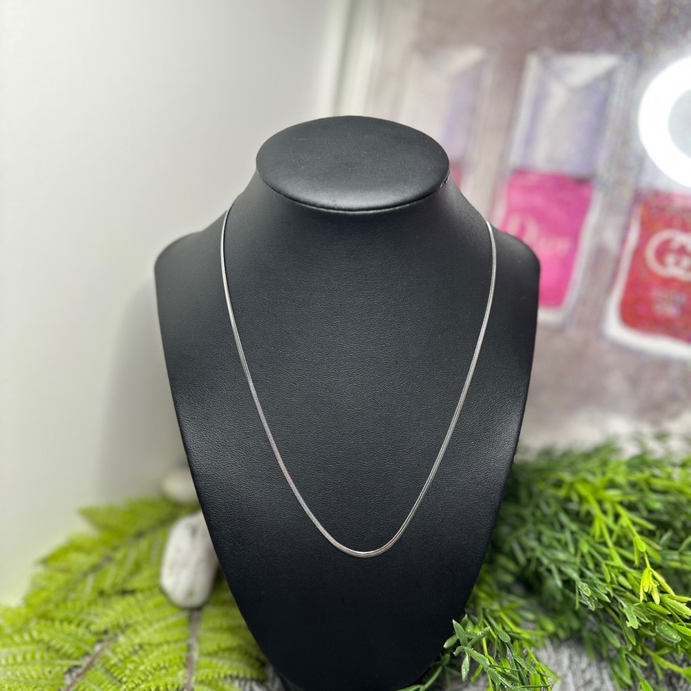925 sterling silver Herringbone Necklace Chain